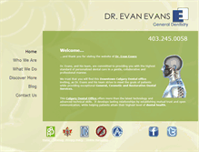 Tablet Screenshot of drevanevans.com
